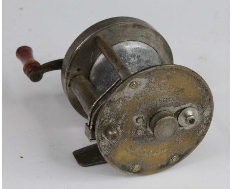 An Abu 1500 Record Model C baitcasting multiplier reel.