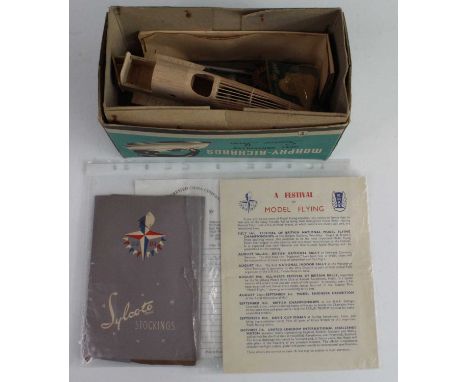 A collection of miscellaneous items all relating to the 1951 Festival of Britain, to include a Festival of Model Flying leafl