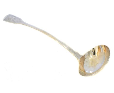 A George III silver ladle, JBWN, London, 1796, gross weight 7.81ozt.