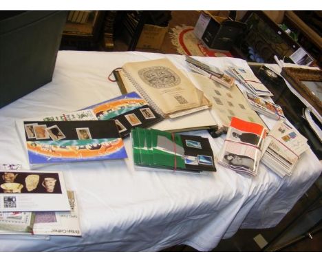 A box of First Day Covers 