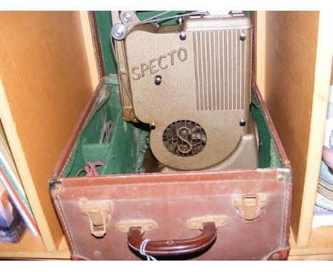A vintage specto film projector