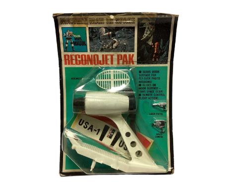 Mattel (c1967) Man in Space Series Reconojet Pak, on card (curled and heavily sellotaped at bottom) with bubblepack No.6320 (