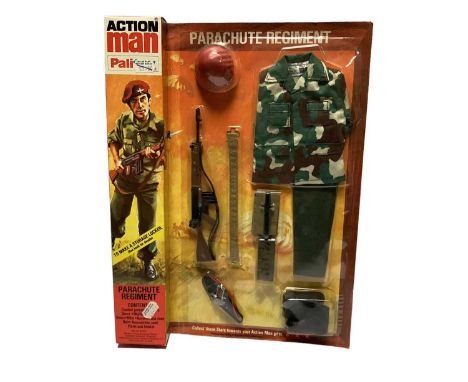 Palitoy Action Man (1970-1983) Parachute Regiment, in locker box packaging No.34301 (1)