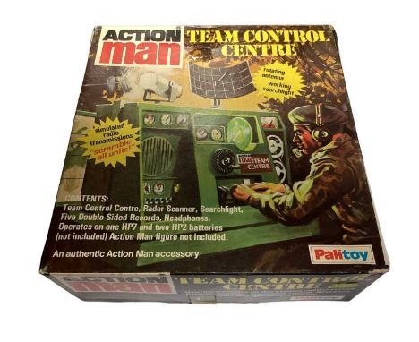 Palitoy Action Man Team Control Centre (1978-1979) with leaflet, boxed No.34733
