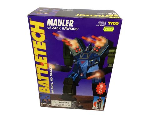 Tyco (c1994) First Somerset Strikers of the Star League Mauler with Pilot Zack Hawkins, boxed No.1362-1 (1)