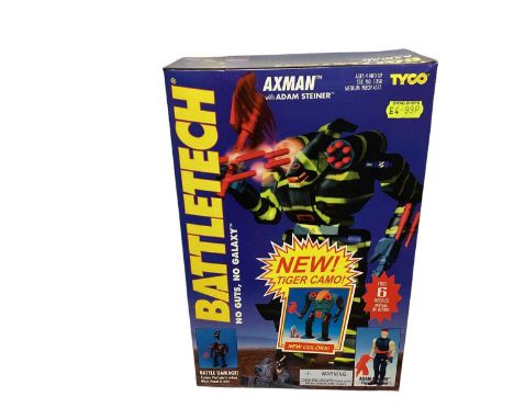 Tyco (c1994) First Somerset Strikers of the Star League Axman with Pilot Adam Stainer, boxed No.1358-1 (1)
