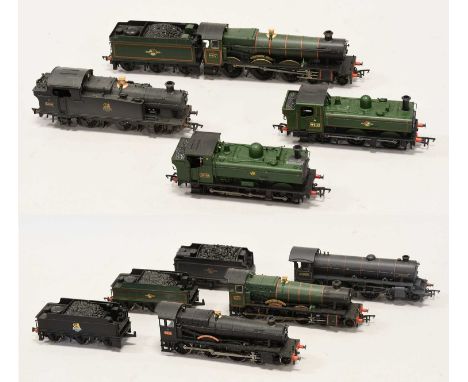 Bachmann OO Gauge Locomotives Freshford Manor BR 7813, Lechlade Hall BR 7825, Kudu BR 61008, Conygham Hall BR 6937, 0-6-2T BR
