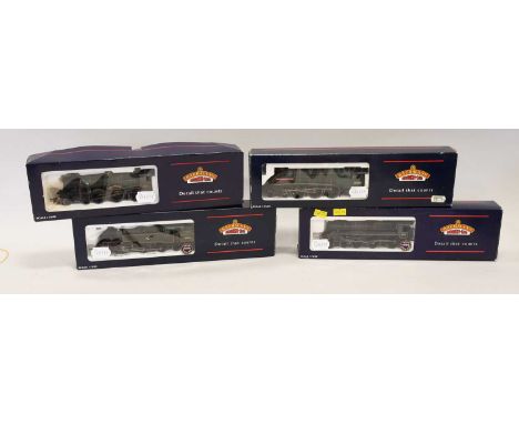 Bachmann OO Gauge Four Locomotives 31954A Sir Nigel Gresley BR 60007, 31777 Soughton Hall BR 6962, 32503 Standard Class 5MT B
