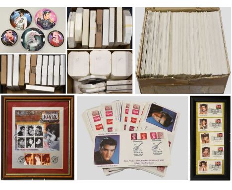 Elvis Presley Limited Edition Plates Elvis Through The Years (12); Elvis In The Beginning (10); Elvis Young And Wild (8); A M