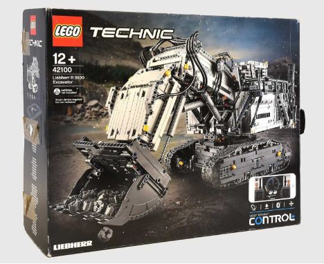 Lego Technic Control 42100 Liebherr R9800 Excavator (in original box)The model has been constructed dismantled and replaced i