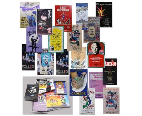 Various Musical Theatre Adverting Posters including Annie, The Pirates of Penzance, The Music Man, Carousel, The King And I, 