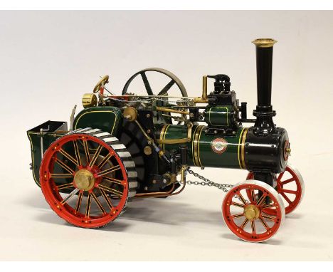 Michael Holden Engineering A Finely Made Allchin Traction Engine with makers plate No.194, Allchin roundel to smoke box door,