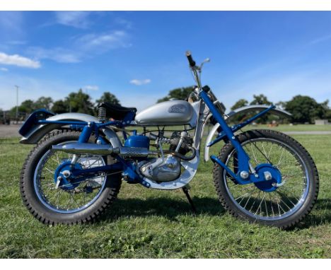 Greeves Trials Scrambler 200cc Triumph Cub. 1960. Frame no. 60/2865. Engine no. TR202865. Runs and rides. Manufactured in 196