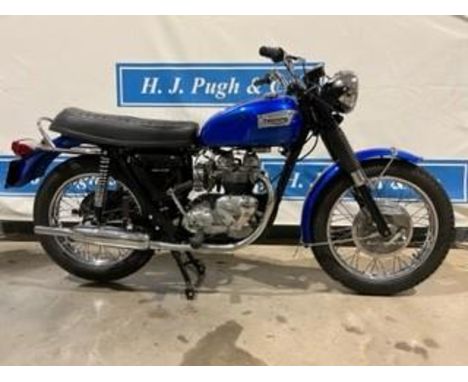 Triumph Daytona motorcycle. 1969. 500cc. Runs &amp; rides. It’s had an engine rebuild, new tyres &amp; tubes. New battery, ch