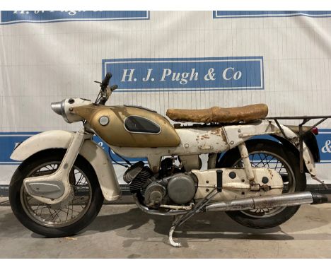 Ariel Golden Arrow motorcycle. 1963. 250cc. Matching numbers. Good project. Reg ATL 215A. V5 
