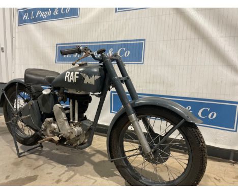 Matchless 350cc Project. Engine No- 40/G3L 3590.  No paperwork 