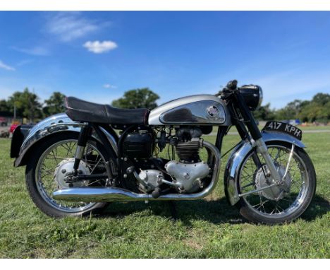 Norton Dominator 88, 497cc. 1959.  Mileage 44702. Frame/engine no. 83315. Recently serviced, runs and rides very well. C/w wo