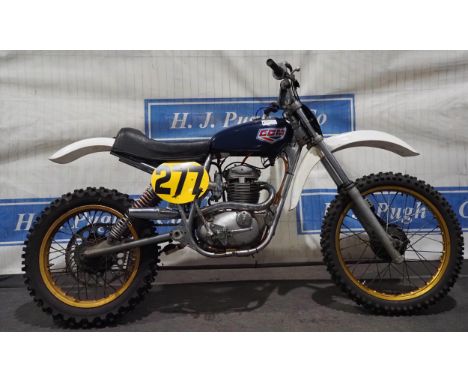 CCM dirt motorcycle. 1979. 410cc short stroke engine. Engine No. CB32905. Part of the Alec Dorrell private collection. 
