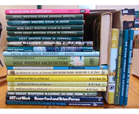 [BOOKS]. RAILWAY Clark, R.H. & Potts, C.R. An Historical Survey of Selected Great Western Railway Stations, Volumes 1-4, Oxfo