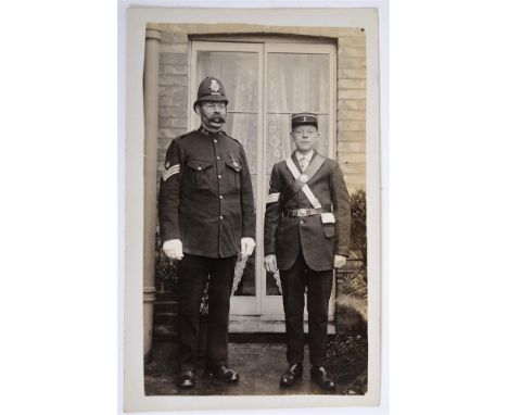 POSTCARDS - SOCIAL HISTORY Approximately 120 views, mainly real photographic studies of (Somerset) Boys Brigade interest, inc