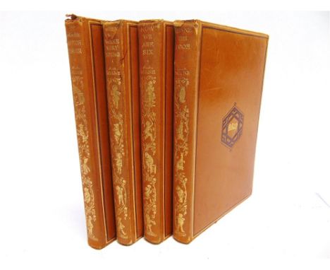 [CHILDRENS] Milne, A.A. The House at Pooh Corner, first edition, Methuen, London, 1928; When We Were Young, sixteenth edition