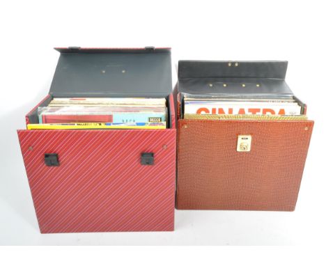 A collection of vintage 20th century LP vinyl records to include Phil Spector, Frank Sinatra, The Stylistics, 'Golden Club Hi