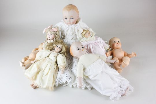 small porcelain baby dolls