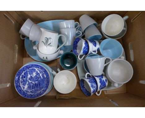 Poole, Copeland and Denby pottery 