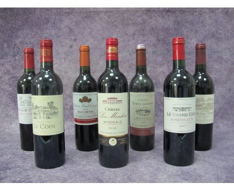 Wine - Chateau Belle Cure Bordeaux Superieur 2005; Chateau Le Coin Vin De Bordeaux 2014; Chateau Haut Queyran 2004 Haut Medoc