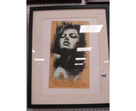 AFTER GUY DENNING (British, b.1965) *ARR Spartan Woman, limited edition number 102/165 print, signed in pencil in the margin,