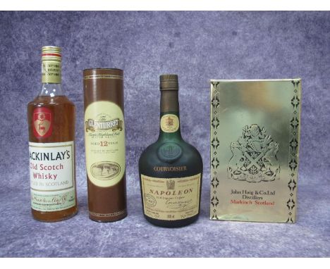 Spirits - Mackinlay's Old Scotch Whisky; The Glenturret Single Highland Malt Scotch Whisky Aged 12 Years, 35cl. in carton; Jo