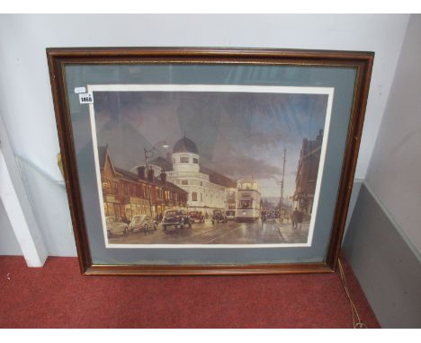PETER OWEN JONES Abbeydale Picture Palace, Sheffield, limited edition colour print of 500, signed P.O Jones, 40 x 53cm