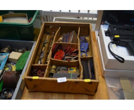 A quantity of vintage Meccano