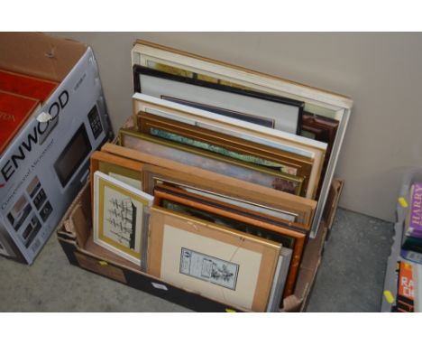 A quantity of various pictures and prints