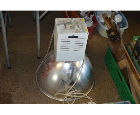 An industrial light fitting 