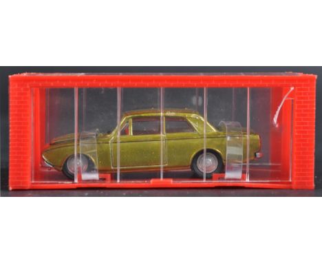 An original vintage Mini Dinky ( Dinky Toys Hong Kong import ) boxed diecast model No. 10 Ford Corsair. The model still withi