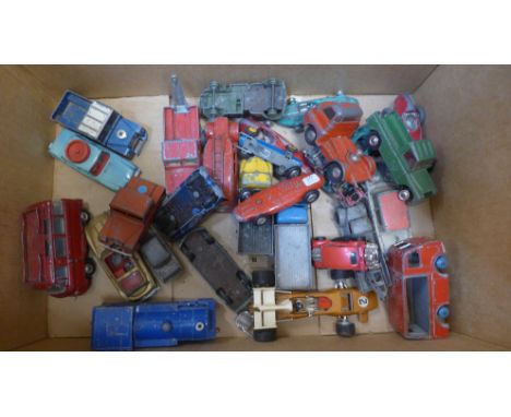 Corgi and Dinky model vehicles 