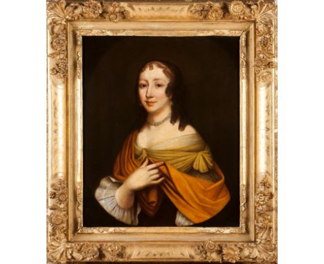 French school, 18th centuryA portrait of a ladyOil on canvas73x62 cm