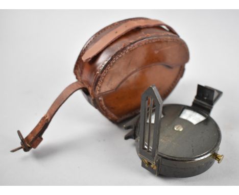 A Military Prismatic Compass and Clinometer by Ross, Cased Inscribed for L.T O'Shea, 1st W.Y.RE Vols 