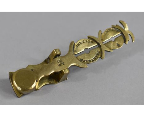 An Early/Mid 19th Century Set of Brass Sovereign and Half Sovereign Scales by William Tabberer, 1825-1843 