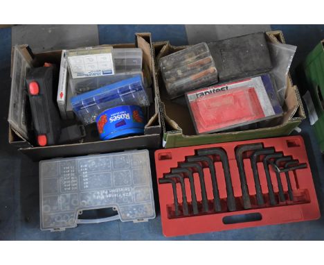 A Collection of Various Tools to include Various Fittings, Nails, Nuts Etc 