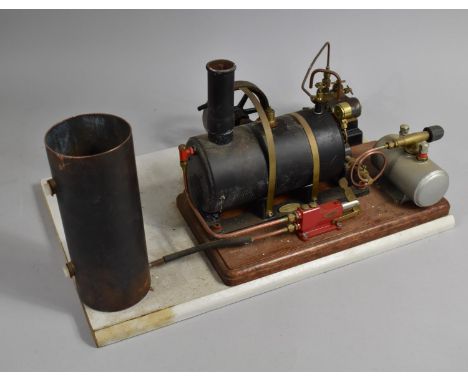 A Scratch Built Steam Boiler and Stationary Engine to Include Stuart Live Steam Stationary Engine with 90mm Flywheel 