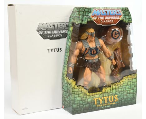 Mattel Masters of the Universe Classics Tytus 12" action figure, Good to Good Plus, within Good Plus to Excellent opened pack