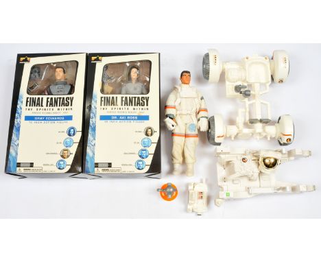 Palisades Final Fantasy The Spirit within 12" Action Figures x2, to include Dr. Aki Ross and Gray Edwards, within Good to Goo