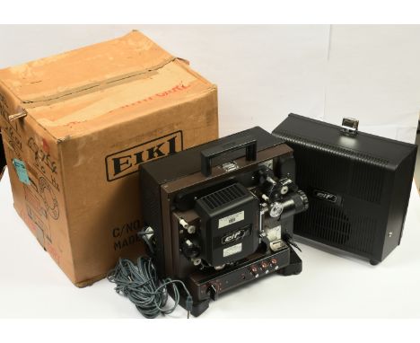 EIKI Industrial NT-1 16mm Analogue Film Projector. Condition good to good plusItem was checked for power, lights, turned on/o
