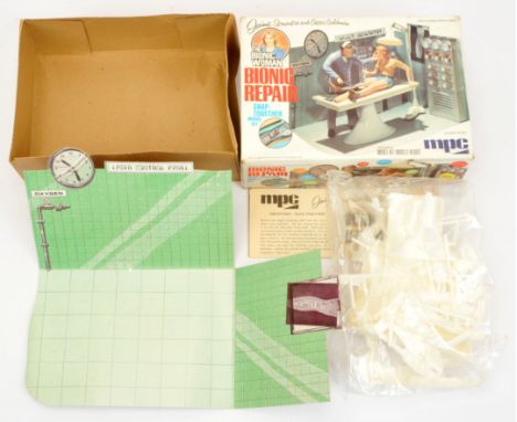 MPC The Bionic Woman Bionic Repair 1:8 scale plastic model kit, unmade, appears complete, although unchecked. within Good pac