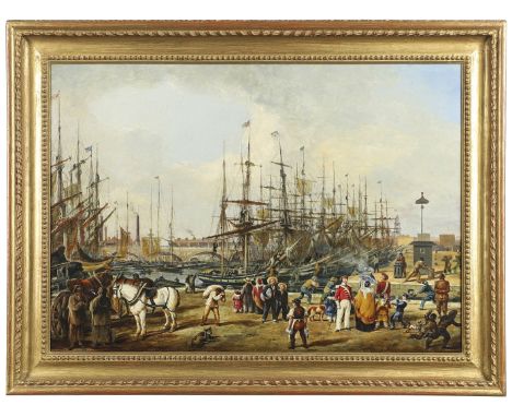 Oil on panel 41 x 58.5cm.   *CR  Good condition overall; some scattered retouching.