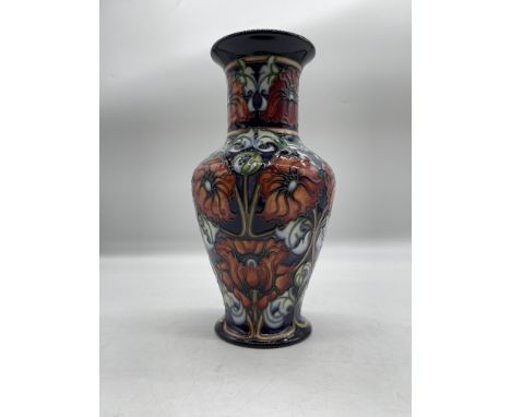 Moorcroft - Tapestry of Colour Vase no 6/250 - Designed by Rachel Bishop. 
Good condition, no damage. 