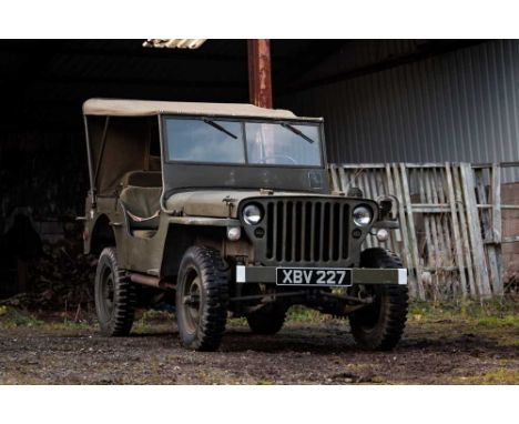 Registration No: XBV 227 Chassis No: GPW138179 MOT: ExemptFormerly the property of Oscar-winning actor Rex HarrisonUnderstood