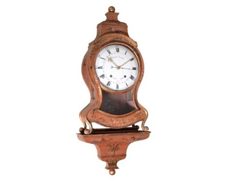 A Swiss 'Neuchatel' quarter-striking bracket clock with pull-quarter repeat...   A Swiss 'Neuchatel' quarter-striking bracket